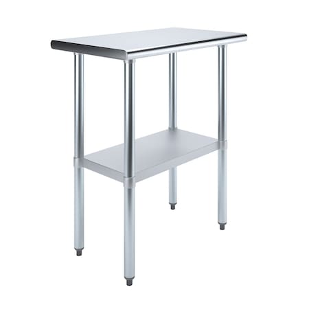 Amgood 18 in. x 30 in. Stainless Steel Table AMG WT-1830